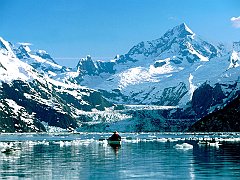 Kayaking in Glacier Bay, Alaska